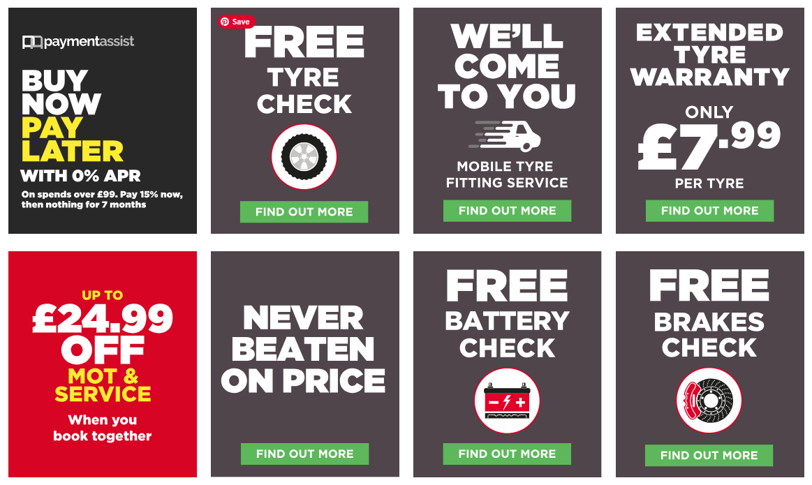 Save on Tyres and Fitting near You
